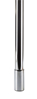 Picture of Peter Meier 34 1/4" Zoom Leg in Zoom Polished Chrome (666-8S-C1)